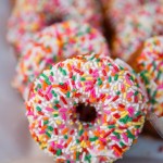 0363 Brioche Sprinkles Donuts by A Spoonful of Sugar Cakes San Francsico for Elliston Vineyards same sex lesbian wedding